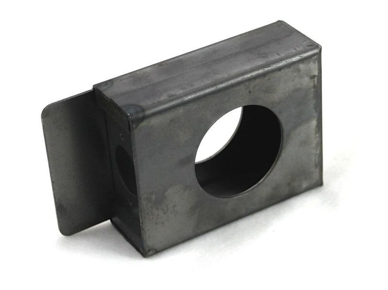 Maximumstore صندوق قفل البوابة ثقب واحد قابل للحام من الصلب 3 1/2" x 4 1/4" x 1 1/2" غير مطلي - Image 2
